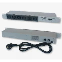 Tinycontrol 5G10A V2 IEC320 | Power strip | IP, Rack 19'', 6x AC 230V IEC320 socket