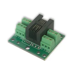 Tinycontrol Splitter RJ12 | für DS18B20 | Schraubverbindung zum Lankontroller