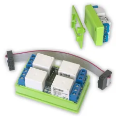 Tinycontrol | Placa de relés | 10A x4 LCV3 LED