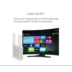 Totolink A702R | WiFi Router | AC1200, Dual Band, MIMO, 5x RJ45 100Mb/s