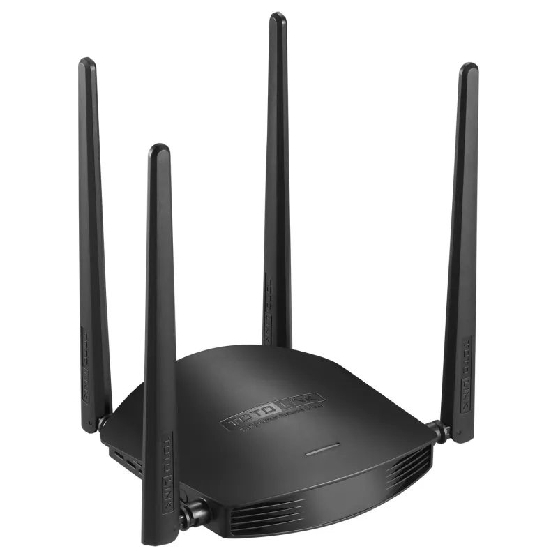Totolink A800R WiFi Routeri, AC1200, Çift Bant, MU-MIMO, 5x RJ45 100Mb/s