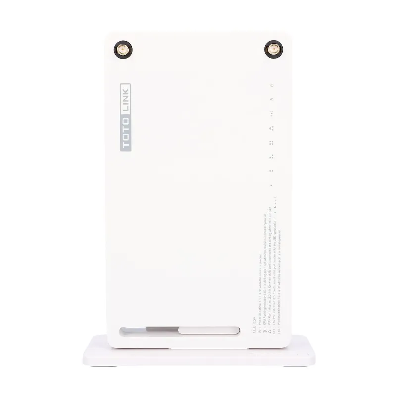 Totolink N300RH | Router WiFi | 300Mb/s, 2,4GHz, 5x RJ45 100Mb/s, 2x 11dBi