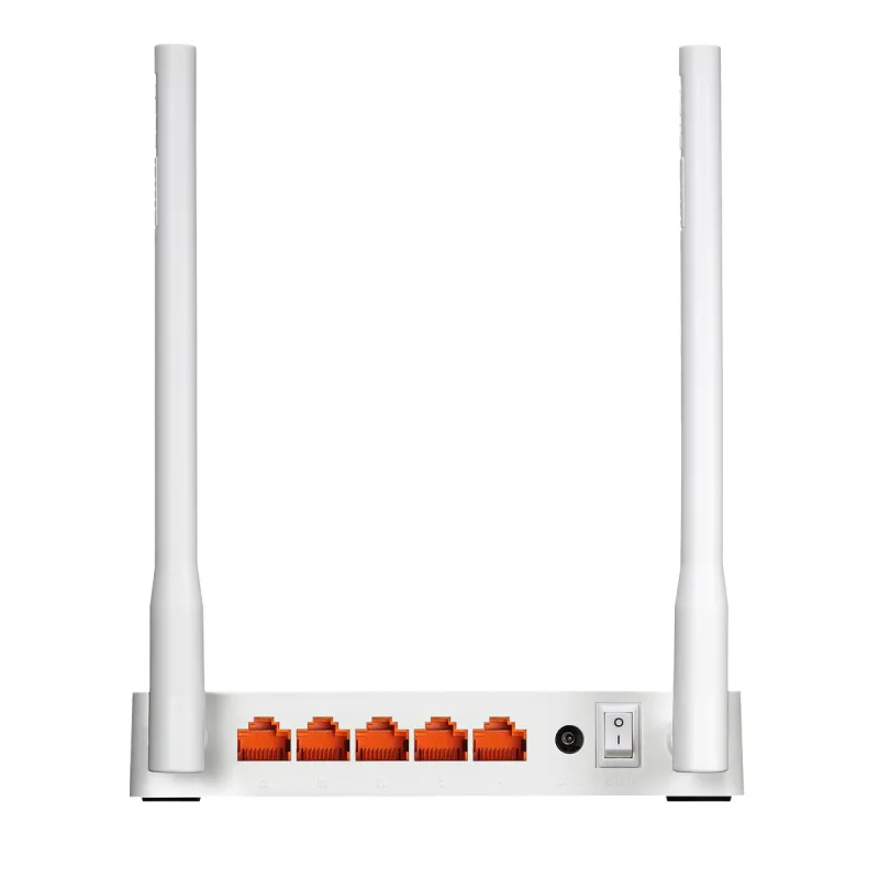 Totolink N300RT WiFi Yönlendirici, 300Mb/s, 2.4GHz, 5x RJ45 100Mb/s, 2x 5dBi
