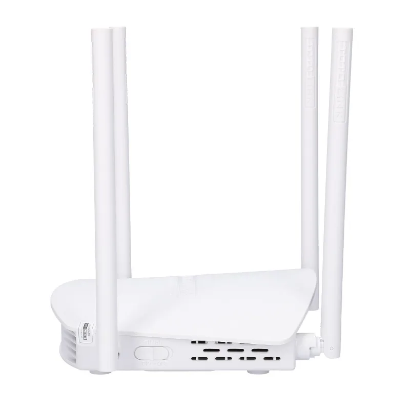 Totolink N600R | WiFi Router | 600Mb/s, 2,4GHz, MIMO, 5x RJ45 100Mb/s, 4x 5dBi