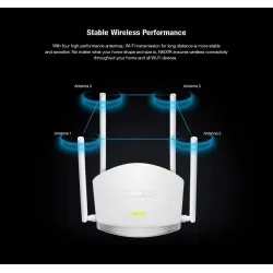 Totolink N600R | Router WiFi | 600Mb/s, 2,4GHz, MIMO, 5x RJ45 100Mb/s, 4x 5dBi