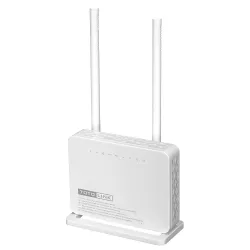 Роутер WiFi Totolink ND300 V2, 300Мбит/с, 2,4ГГц, 3x RJ45 100Мбит/с, 1x RJ11, ADSL2/2+, 2x 5dBi