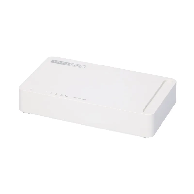 Totolink S505 Anahtarı, 5x RJ45 100Mb/s, Masaüstü Kasa