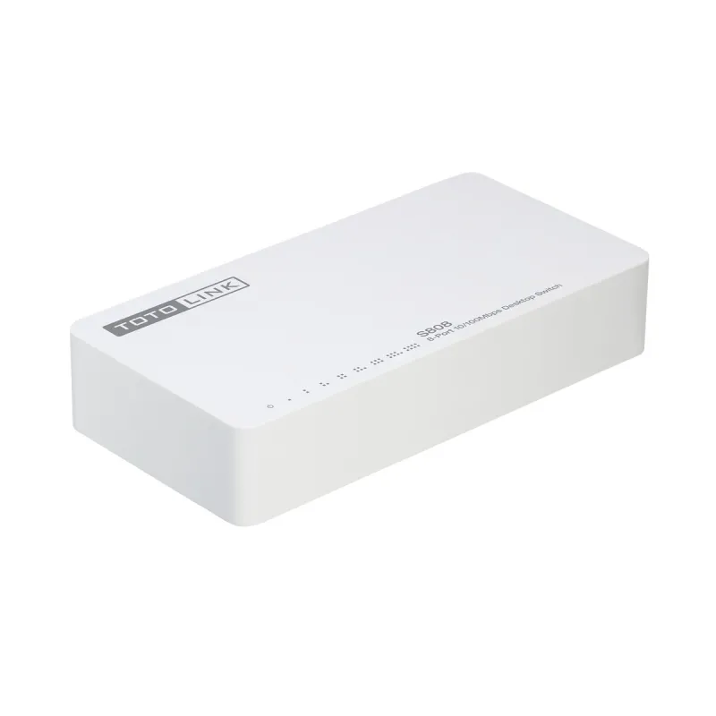 Totolink S808 | Switch | 8x RJ45 100Mb/s, Desktop