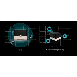 Totolink T10 | Router WiFi | AC1200, Dual Band, MU-MIMO, 3x RJ45 1000Mb/s, 1x USB