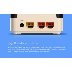 Totolink T10 | Router WiFi | AC1200, Dual Band, MU-MIMO, 3x RJ45 1000Mb/s, 1x USB