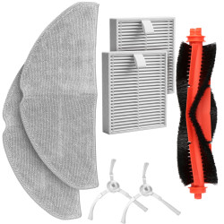 Escovas, rolos, filtros, mops para aspiradores Xiaomi, Conjunto de peças, Vacuum S20 - Imagem 2