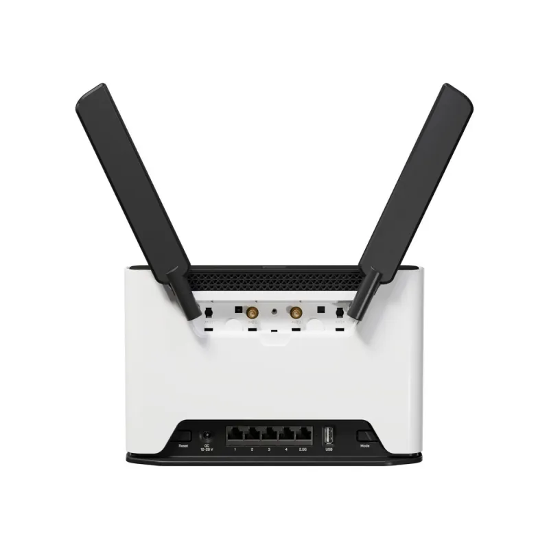 Roteador LTE MikroTik Chateau LTE18 ax, S53UG+5HaxD2HaxD-TC&EG18-EA, Wi-Fi 6, 4x RJ45 1000Mb/s, 1x RJ45 2.5Gb/s - Imagem 3
