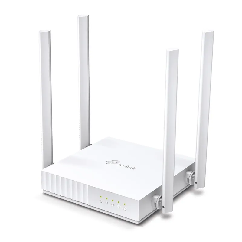 Маршрутизатор WiFi TP-Link Archer C24, AC750, Двухдиапазонный, 5x RJ45 100Mb/s