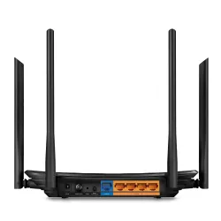 TP-Link Archer C6 v2 WiFi Router, AC1200, MU-MIMO, Çift Bant, 5x RJ45 1000Mb/s