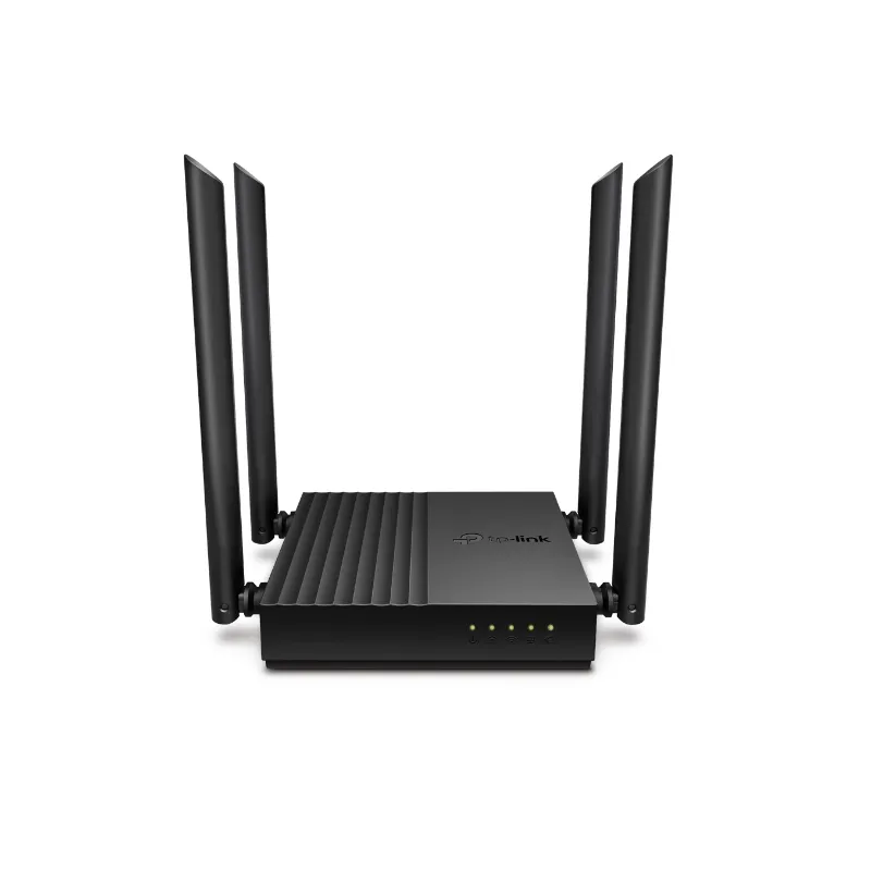 TP-Link Archer C64 | WLAN-Router | AC1200 Wave2, MU-MIMO, Dualband, 5x RJ45 100 Mb/s