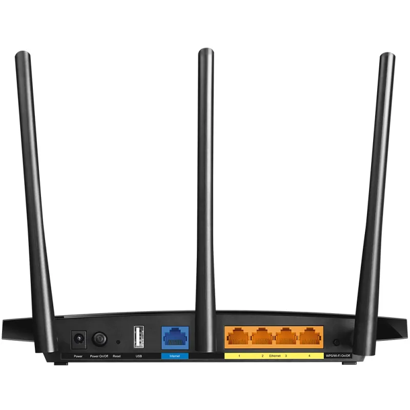 TP-Link Archer C7 | Roteador WiFi | AC1750, Dual Band, 5x RJ45 1000Mb / s, 1x USB