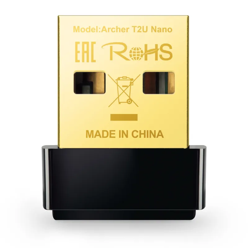 USB адаптер WiFi TP-Link Archer T2U Nano, AC600, Dual Band