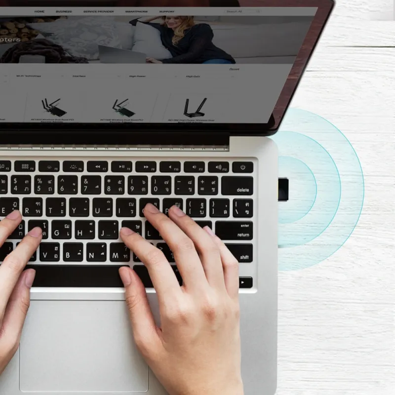 USB адаптер WiFi TP-Link Archer T2U Nano, AC600, Dual Band