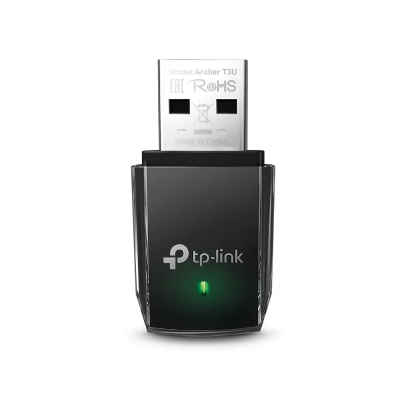 USB WiFi адаптер TP-Link Archer T3U Mini, MU-MIMO AC1300 2.4GHz, 5GHz