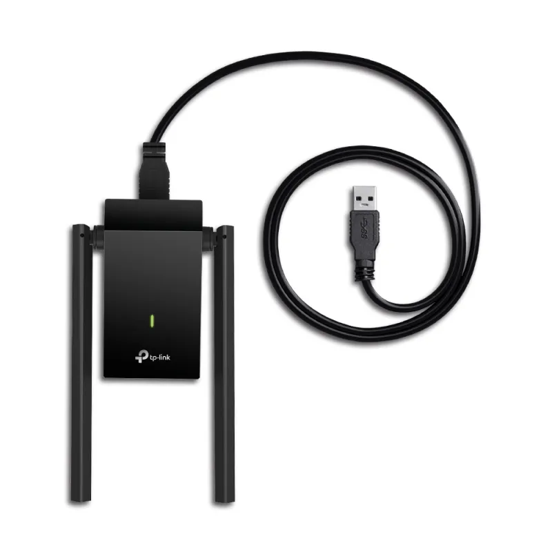 TP-Link Archer T4U Plus USB Adaptörü, AC1300 Çift Bant 2.4GHz, 5GHz