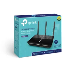 TP-Link Archer VR600 | Router WiFi | AC1600, VDSL/ADSL, Dual Band, 4x RJ45 1000Mb/s, 1x RJ11, 1x USB