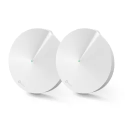 Роутер WiFi TP-Link Deco M9 Plus 2-Pack, MU-MIMO, AC2200, Dual Band, Mesh, 2x RJ45 1000Mb/s, 1x USB