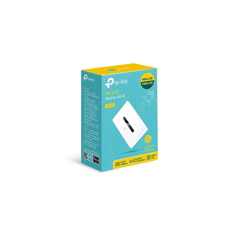 TP-Link M7300 | Punkt dostępowy | LTE, 4G, WiFi Dual Band, 1x micro USB, 1x micro SD, 1x SIM