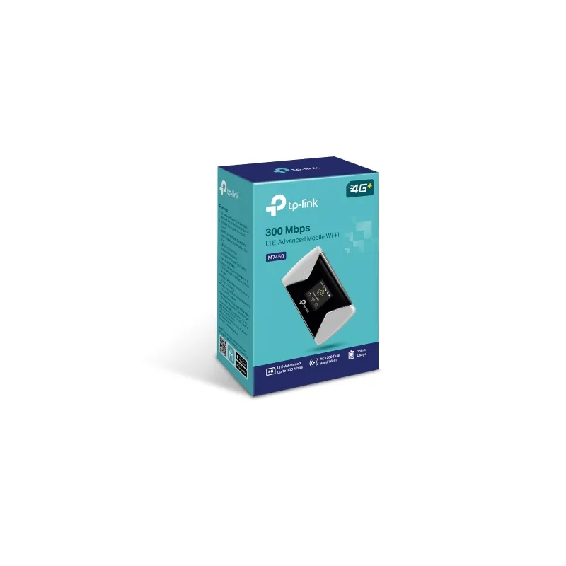 TP-Link M7450 | LTE Router | 4G LTE cat6, WiFi Dual Band, SIM, MicroSD