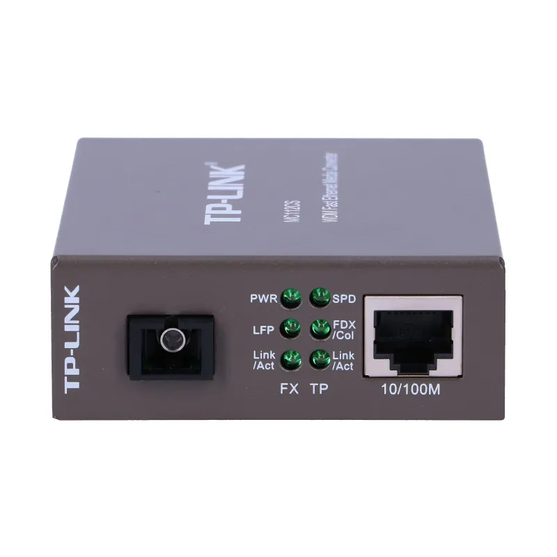 TP-Link MC112CS | Convertidor de medios | 1x SC/UPC, 1x RJ45 100Mb/s, 1310/1550nm, Single modo
