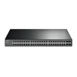 Switch TP-Link T1600G-52PS (TL-SG2452P), JetStream, 48x RJ45 1000Mb/s PoE+, 4x SFP, 384W