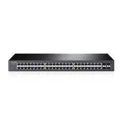 TP-Link T1600G-52TS Switch (TL-SG2452), 48x RJ45 1000Mb/s, 4x SFP, Yönetilebilir