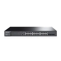 Коммутатор TP-Link T2600G-28MPS (TL-SG3424P), 24x RJ45 1000Mb/s, 4x SFP, PoE+, Управляемый