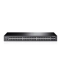 TP-Link T2600G-52TS (TL-SG3452) | Switch | 48x RJ45 1000Mb/s, 4x SFP, Gestionado