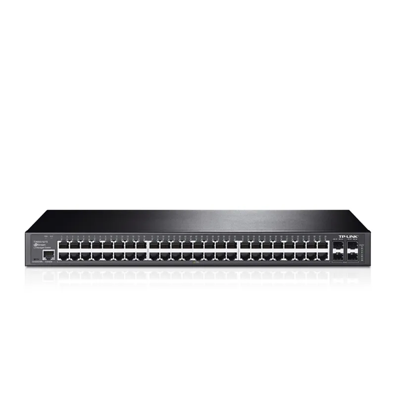 TP-Link T2600G-52TS (TL-SG3452) | Switch | 48x RJ45 1000Mb/s, 4x SFP, Zarządzalny