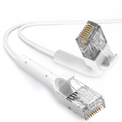 Extralink LAN Patch Kablo Cat.6 U/FTP 3m 1Gbps Beyaz, Bakır Ağ Kablosu, Esnek Bağlantı - Görsel 7