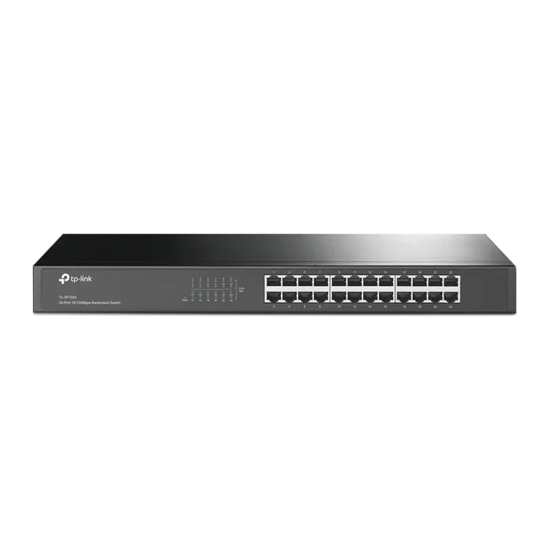 TP-Link TL-SF1024 Anahtar, 24x RJ45 100Mb/s, Rack Montaj