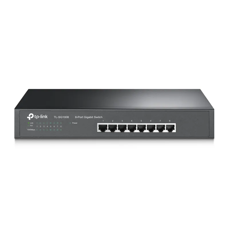 TP-Link TL-SG1008 | Přepínač | 8x RJ45 1000Mb/s, Rack