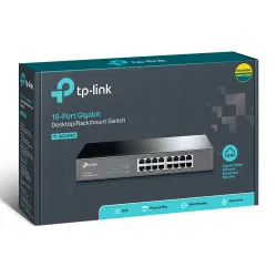 TP-Link TL-SG1016D | Switch | 16x RJ45 1000Mb/s, Rack, no gestionado