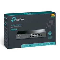 TP-Link TL-SG1016DE Anahtar, 16x RJ45 1000Mb/s, Rack, Yönetilebilir