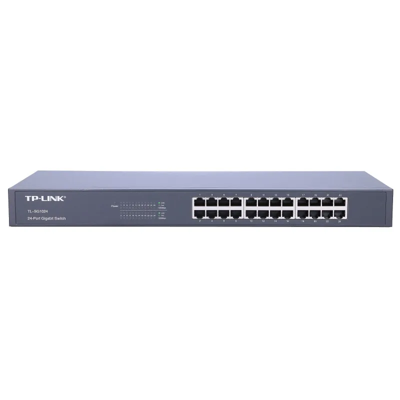TP-Link TL-SG1024 | Switch | 24x RJ45 1000Mb/s, Rack, No gestionado