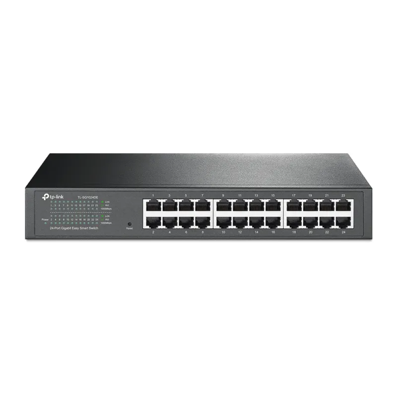 TP-Link TL-SG1024DE | Switch | 24x RJ45 1000Mb/s, Rack/Desktop, Gestionado