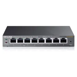 TP-Link TL-SG108PE | Schalter | 8x RJ45 1000Mb/s, 4x PoE, 55W, Desktop, Verwaltet