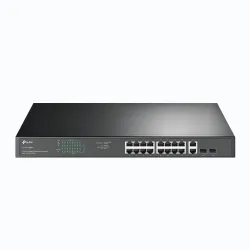 TP-Link TL-SG1218MP Anahtar, 18x RJ45 1000Mb/s, 16x PoE+, 250W