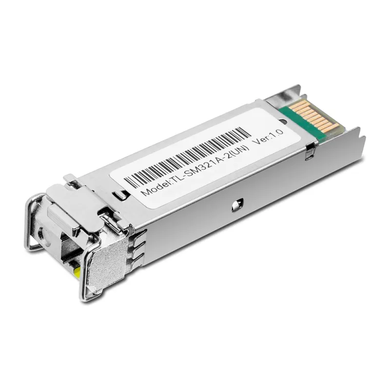 TP-Link TL-SM321A-2 SFP Modülü, 1,25Gb/s, LC/UPC, 2km, 1550/1310nm, Tek Mod
