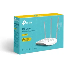 TP-Link TL-WA901N Erişim Noktası, N450, 1x RJ45 100Mb/s, Pasif PoE