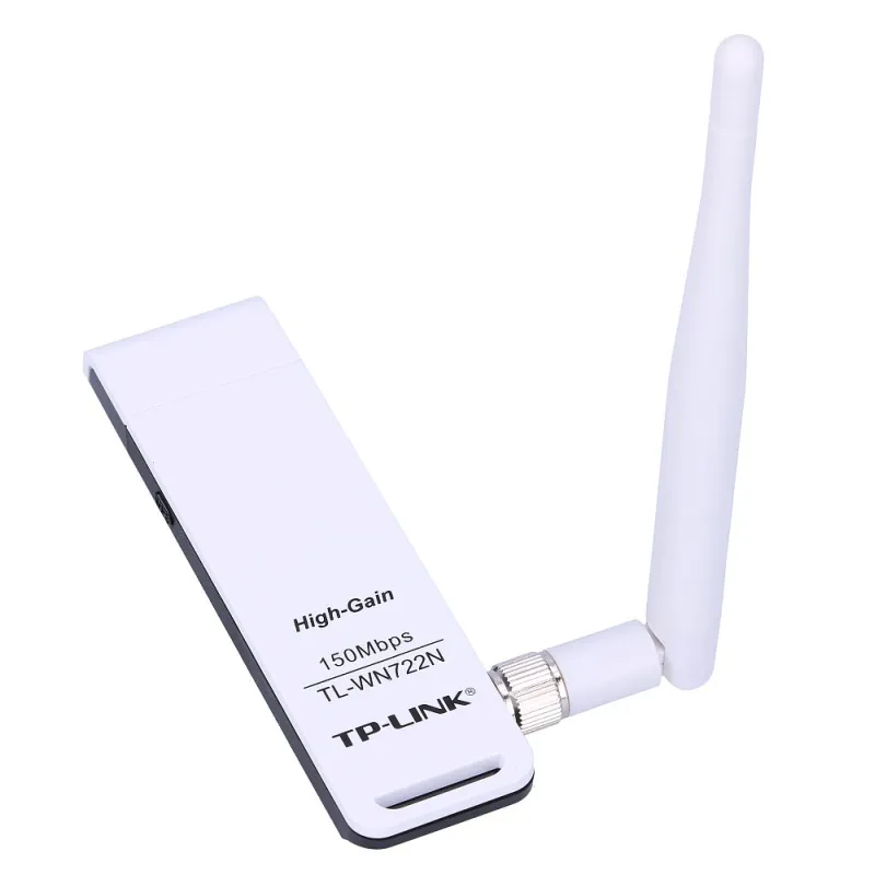 TP-Link TL-WN722N | WiFi USB Adapter | N150, 2,4GHz, 4dBi