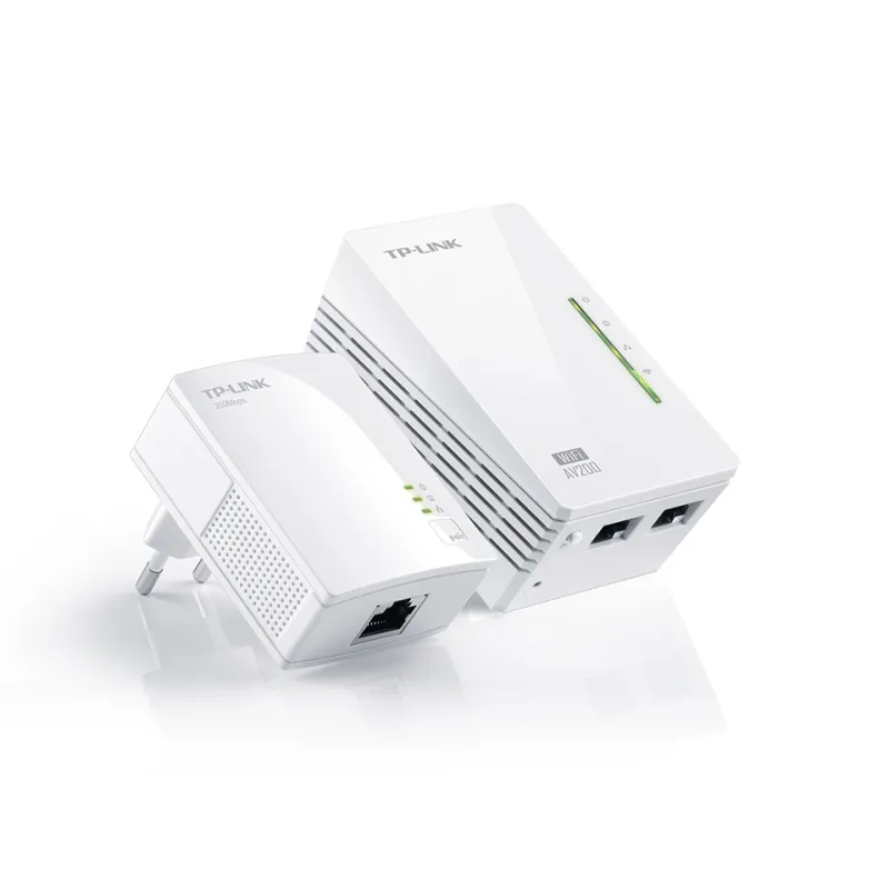 TP-Link TL-WPA2220 KIT | Power Line | N300, 2,4GHz, AV200, 2x RJ45 100Mb/s, Dwa adaptery