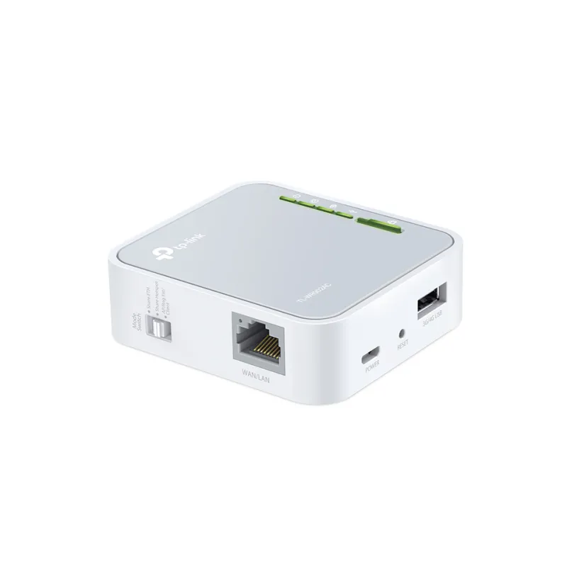 Маршрутизатор TP-Link TL-WR902AC WiFi, 2.4GHz, 5GHz, AC750, 1x RJ45 100Мбит/с, 1x USB