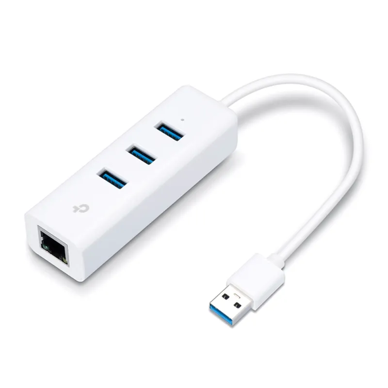 TP-Link UE330 Ağ Kartı, 1x RJ45 1000Mb/s, 3x USB 3.0