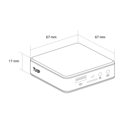 Box TV TVIP S-Box v.530, 4K, HDMI